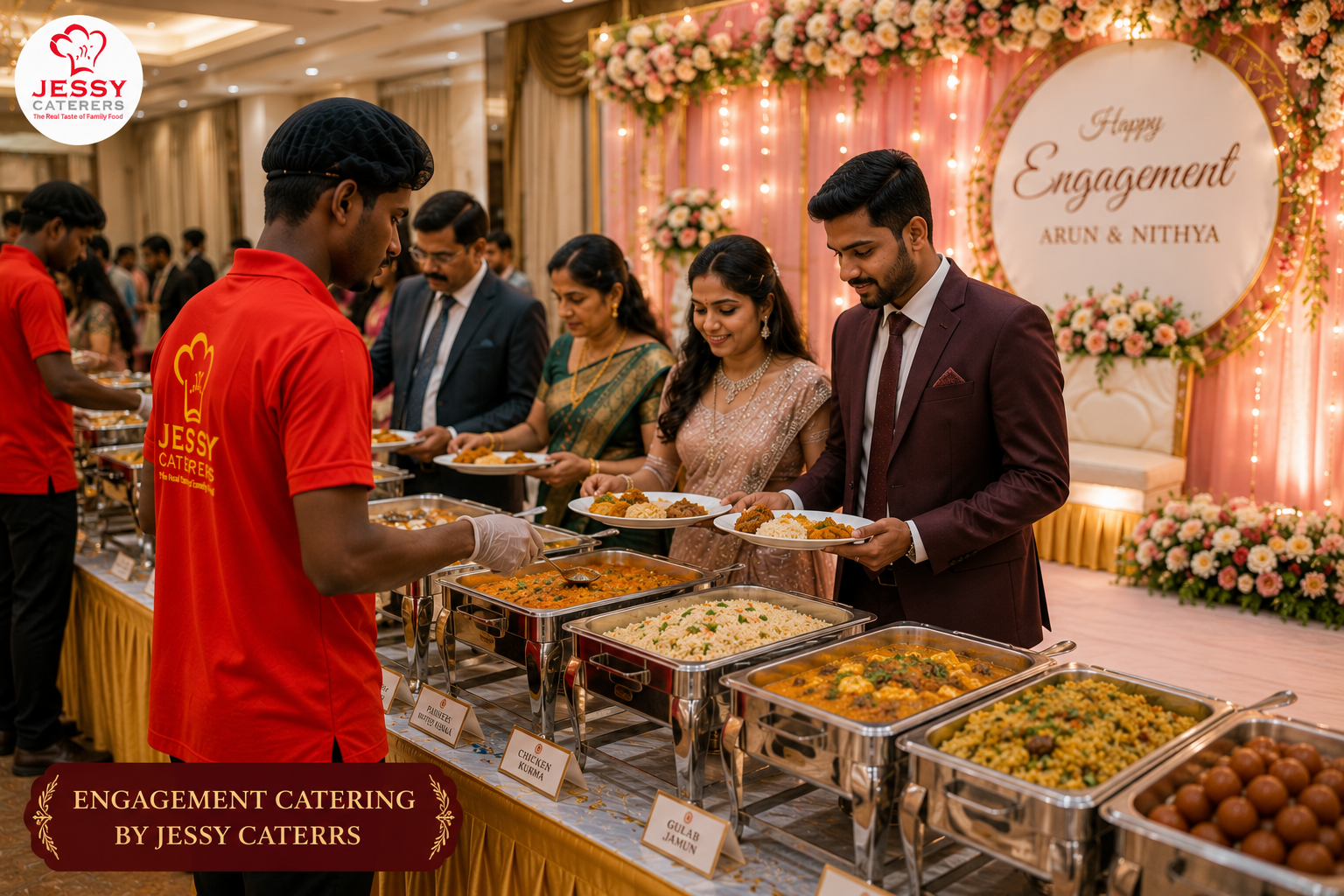 Engagement catering